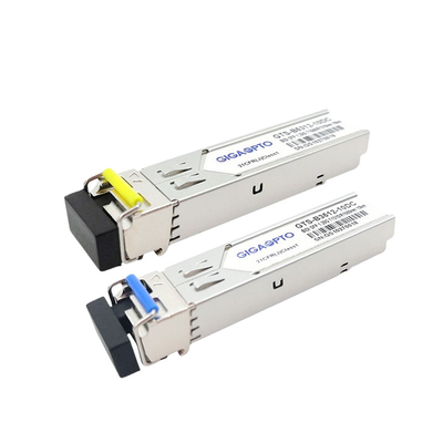TX1550nm সামঞ্জস্যপূর্ণ SMF কেবল ট্রান্সসিভার RX1310nm HP SFP-1G-BXU-10