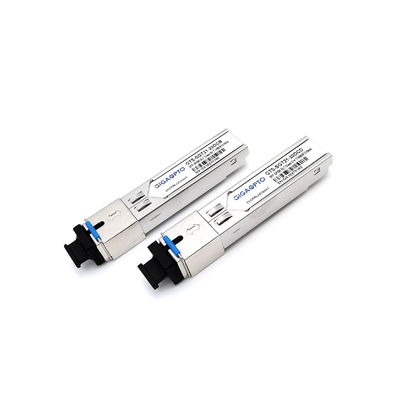3.3V SFP অপটিক্যাল ট্রান্সিভার 1490nm / 1310nm তরঙ্গদৈর্ঘ্য