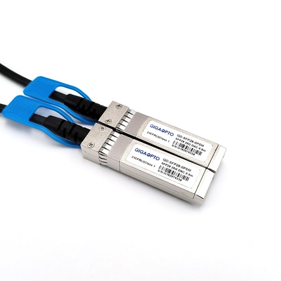 হাই স্পিড ডেটা ট্রান্সফারের জন্য 10Gbps RoHS সম্মত পিভিসি এসএফপি ক্যাবল