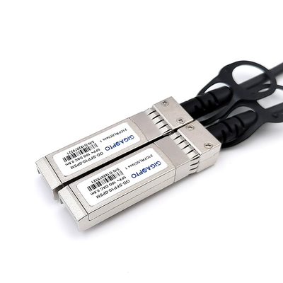 পিভিসি জ্যাকেট সহ 10 গ্রাম Twinax Sfp ডাইরেক্ট অ্যাটেক ক্যাবল