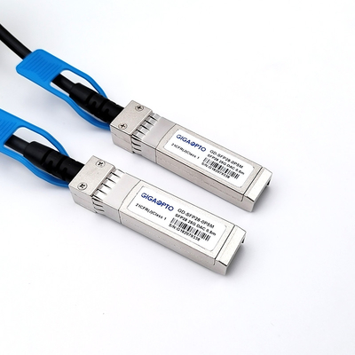 উচ্চ গতির ডেটা ট্রান্সফারের জন্য 30AWG পিভিসি কপার এসএফপি ক্যাবল