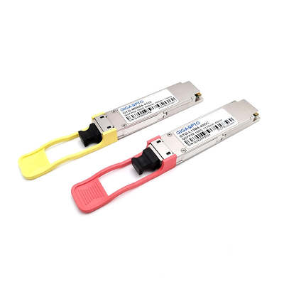 3.3V QSFP+ অপটিক্যাল ট্রান্সিভার 850nm তরঙ্গদৈর্ঘ্য