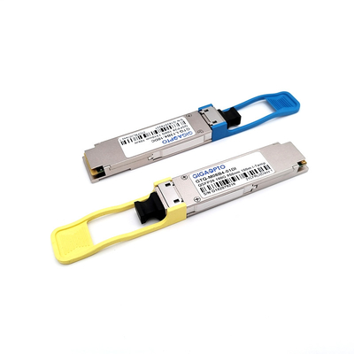 100G QSFP28 ট্রান্সসিভার সহ এলসি ডুপ্লেক্স কানেক্টর ডেটা রেট 100G পর্যন্ত