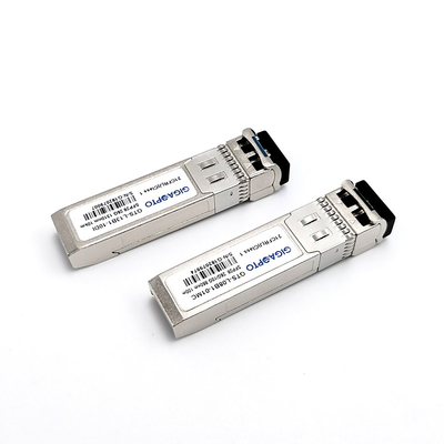 2.5W DDM SFP+ ট্রান্সসিভার সিসকো নেটওয়ার্কিং সরঞ্জামের সাথে সামঞ্জস্যপূর্ণ