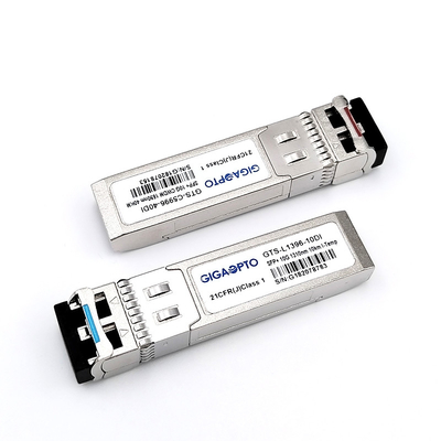 এলসি সংযোগকারী এইচপি এসএফপি মডিউল 1.5W পাওয়ার খরচ সর্বোচ্চ দূরত্ব 300m/2km/10km/40km/80km